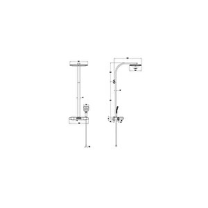 Artema A47204 Aquacontrol Charm 360 3f Duş Sistemi, Krom