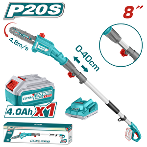 Li-ion Akülü Teleskopi̇k Yüksek Dal Kesme Maki̇nesi̇ Tpsli200815