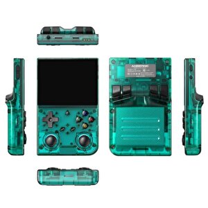 Anbernic Rg 35xxpro Taşınabilir Retro El Konsolu 4 Renk Seçenekli, Yeşi̇l Yeşil
