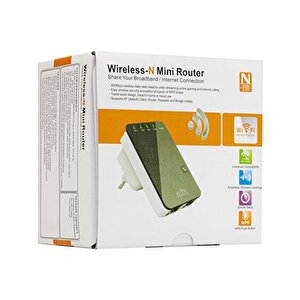 Hd9101 Wifi Repeater+ Router+ap 300mbps Siyah