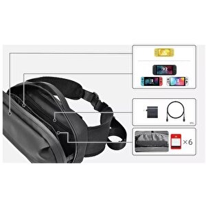 Ni̇ntendo Swi̇tch 2 Çapraz Askili Sirt Taşima Çantasi Hori̇ Nsx-020e