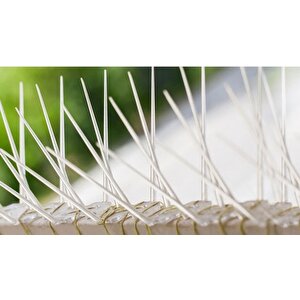 (10 Adet) Şeffaf Kuş Kovucu Kuş Kovar Kuşkonmaz Kuşkovar Dkn 50 Cm