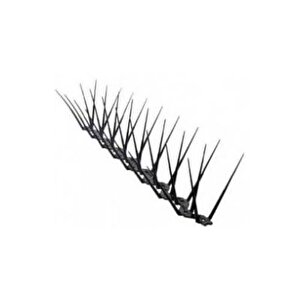 (on Adet) Kuş Kovucu Kuş Kovar Kuşkonmaz Diken 50 Cm - Siyah - Polikarbon 1. Kalite Si̇yah