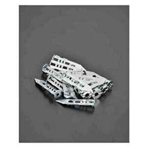 Kali̇te (5 Adet) - 40 Mm Çelik Alçıpan Dübel | Paslanmaz Jilet Tip Korniş Dübeli – Kolay Montaj