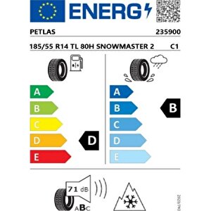 185/55 R14 Tl 80h Snowmaster 2 Oto Kış Lastiği (üretim Tarihi:2025)