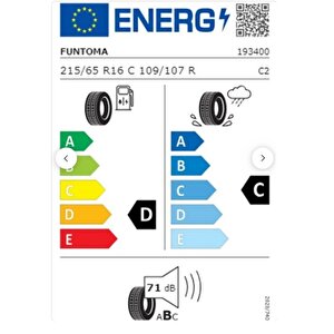 215/65 R16 C Tl 109/107r 8pr Vanfun Kamyonet Yaz Lastiği (üretim Tarihi:2025)