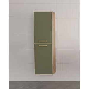 Salerno 40 Cm Banyo Boy Dolabı Mat Sardunya