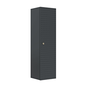 Lipari 40 Cm Banyo Boy Dolabı Mat Antrasit