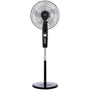 F49 Siyah 16 Inç 50w 4 Kademe 5 Pervane Döner Başlıklı Vantilatör
