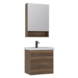 Nova 60 Cm Banyo Dolabı Takım Ceviz