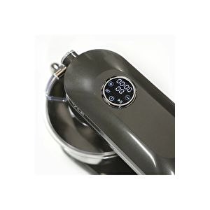 Easy Chef M129 1800w Güçlü Döküm Metal Stand Mikser Demir Gri