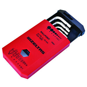 İzeltaş 4905007108 8'li Allen Anahtar Takımı (ballpoınt Hexagon)