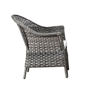 Nova Yuvarlak Masalı Rattan Bahçe Mobilya Takımı | 140 Cm Çap