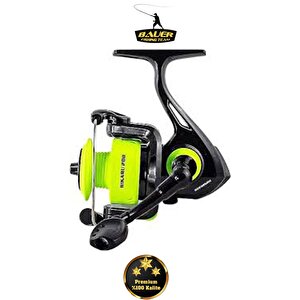 Bauer Hıkaru 200 Lrf & Spin Olta Makinesi 5 Bilye