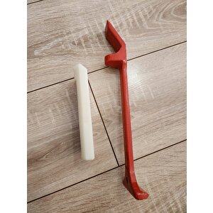 Laminant Parke Orta Döşeme Çakma Takozu 2cm*15cm Çektirme Demiri  3cm*32cm