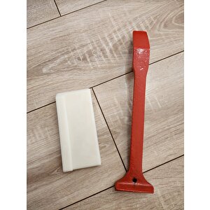 Laminant Parke Orta Döşeme Çakma Takozu 2cm*15cm Çektirme Demiri  3cm*32cm