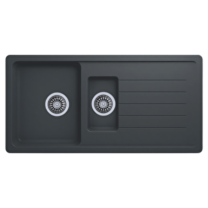 Granit Evye Base Xl Series Antrasite - Antrasit (füme) (1.5 Göz) (100x50)