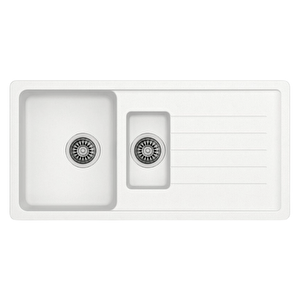 Granit Evye Base Xl Series White - Beyaz (1.5 Göz) (100x50)