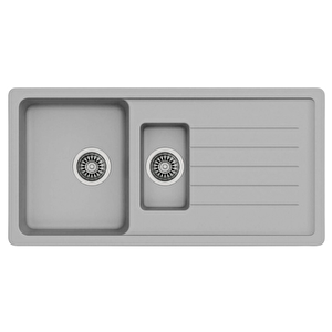 Granit Evye Base Xl Series Grey - Gri̇ (1.5 Göz) (100x50)