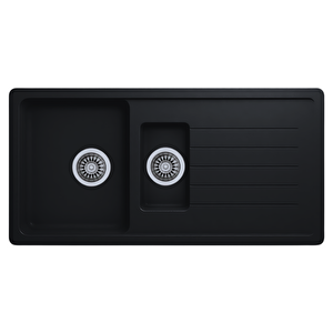 Granit Evye Base Xl Series Black I Si̇yah (1.5 Göz) (100x50)