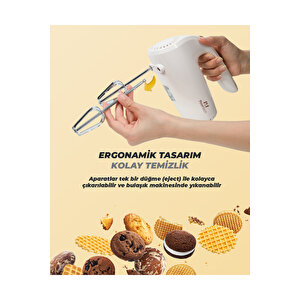 Yh-307 - 7 Kademeli Pratik El Mikseri - Paslanmaz Çelik Aparatlı