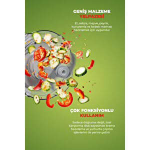 Yh-11 Cam Hazneli Rondo – Dokunmatik Çalışma – Paslanmaz Çelik Bıçak – 2 Fonksiyonlu