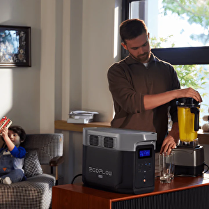 EcoFlow - DELTA 2 Max Taşınabilir Güç Kaynağı - 2016Wh Kapasite, 4x2400W (X-Boost 3100W) Çıkış