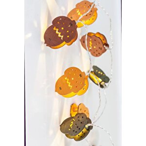 Meşe Palamutu Led Işık (ahşap)