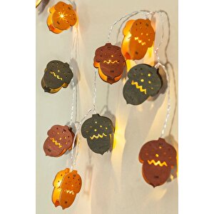 Meşe Palamutu Led Işık (ahşap)