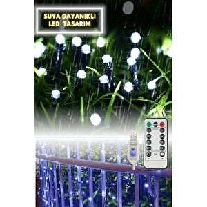 Technojet 100 Ledli Usbli Kumandalı 8 Modlu Şerit Led Işık Parti Süsleme Organizasyon