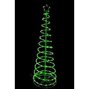 Smart Rgb Led Işıklı Spiral Çamağacı Çerçeve 120cm 32 Animasyon