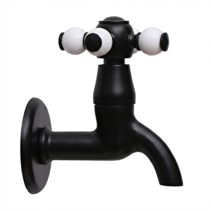 Osmanlı Si̇yah Taşlı Kısa Musluk ( Lüx , %100 Pi̇ri̇nç )