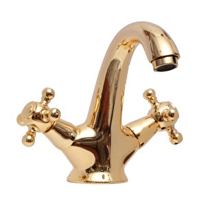 Osmanlı Altın Kartal Lavabo Bataryası ( Lüx , %100 Pi̇ri̇nç )