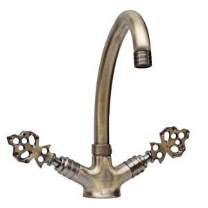 Osmanlı Anti̇k Kuğu Evi̇ye Lavabo Bataryası (lüx , %100 Pi̇ri̇nç)