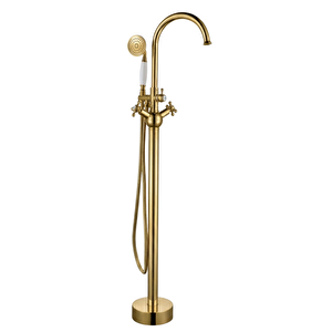 Altın Banyo Duş Küvet Bataryası (%100 Pi̇ri̇nç)