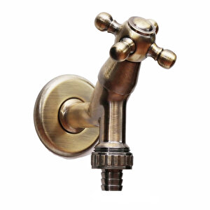 Koç Anti̇k Çamaşır Musluk (lüx , %100 Pi̇ri̇nç)