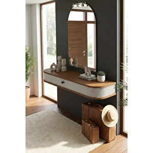 Vera Dresuar Cevi̇z Mdf Kapak, Beyaz Beyaz