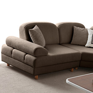 Eymense Aries Modüler Köşe Koltuk Takımı M Kahverengi