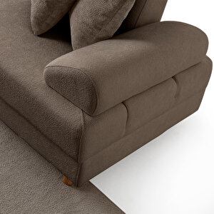 Eymense Aries Modüler Köşe Koltuk Takımı M Kahverengi