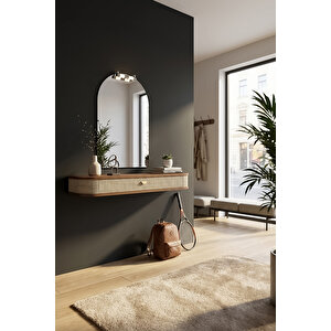 Vera Dresuar Cevi̇z Mdf Kapak, Traverten Traverten