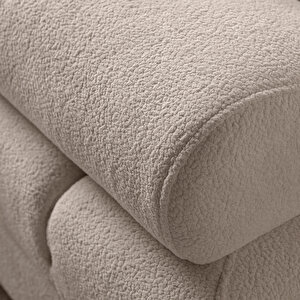 Eymense Aries Modüler Köşe Koltuk Takımı L Sütlü Kahve