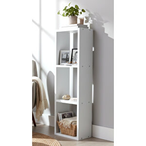 Elmas Dekoratif Çok Amaçlı Yatay Ve Dikey Kullanılabilir Raf, Kitaplık