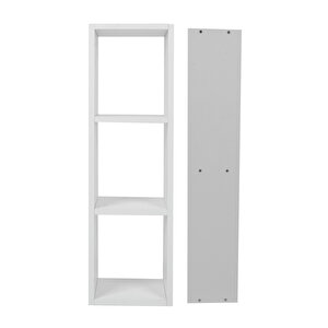 Elmas Dekoratif Çok Amaçlı Yatay Ve Dikey Kullanılabilir Raf, Kitaplık