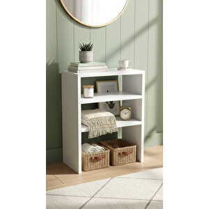 Yakut Ayaklı İki Bölmeli Çok Amaçlı Komodin