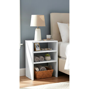 Yakut Ayaklı İki Bölmeli Çok Amaçlı Komodin