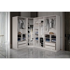 Modd 7 Kapılı Köşe Gardırop