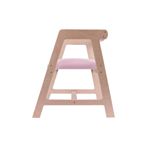 Ahşap Çocuk Oyun, Aktivite, Çalışma Masası Sandalyesi Pembe