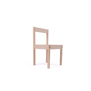 Montessori Çocuk Ahşap Etkinlik Masası Sandalyesi