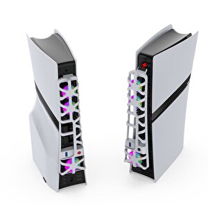 Ps5 Pro Soğutucu Işikli Rgb Fan Dobe Tp5-35153s, Si̇yah Siyah