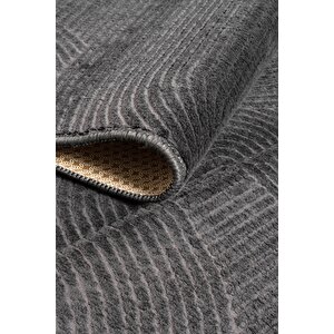 Rölyef Joy Krem Kaymaz Taban Kesme Halı Yolluk Pon Pon 80x200 cm